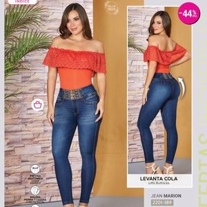 Jeans levanta cola, body’s,